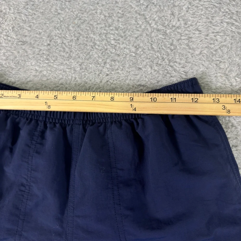 New Patagonia Boys Baggies Shorts Navy Blue Recycled Nylon Swim Trunks XL‎ 14